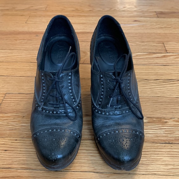 J. Crew Oxford Platform Heels - Picture 4 of 5